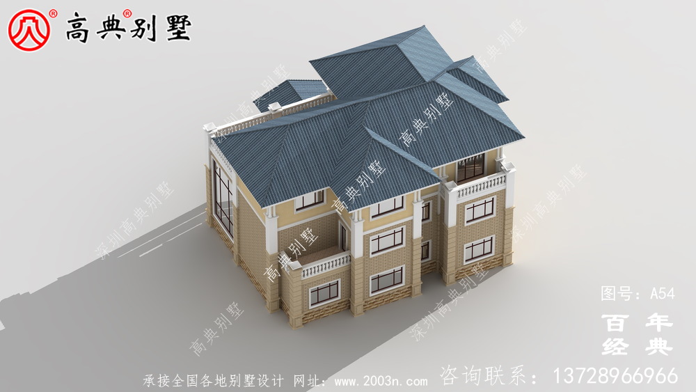 三樓帶露臺(tái)的新農(nóng)村別墅設(shè)計(jì)及效果圖 三樓自建農(nóng)村設(shè)計(jì)圖