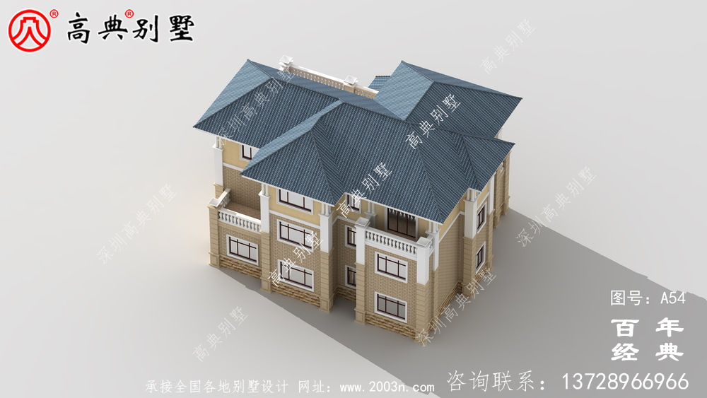 三樓帶露臺(tái)的新農(nóng)村別墅設(shè)計(jì)及效果圖 三樓自建農(nóng)村設(shè)計(jì)圖