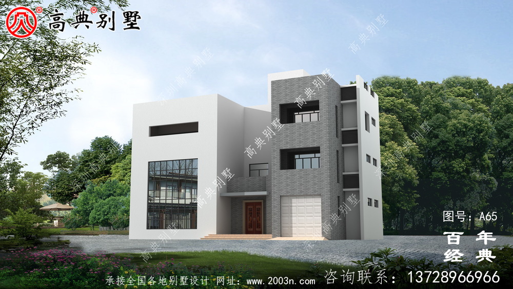 四層帶車庫現代簡約平頂房小別墅設計圖紙_鄉村四層別墅室內設計 四層帶車庫現代簡約平頂房小別墅設計圖紙_鄉村四層別墅室內設計