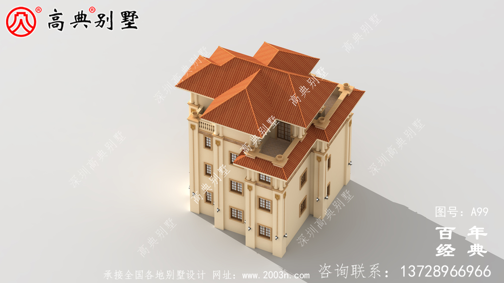 農(nóng)村四層帶陽臺車庫小別墅設(shè)計圖_農(nóng)村自建住宅設(shè)計圖