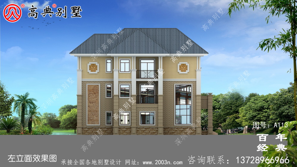 新農(nóng)村三層雙拼別墅設(shè)計(jì)圖紙_農(nóng)村自建設(shè)計(jì)圖紙