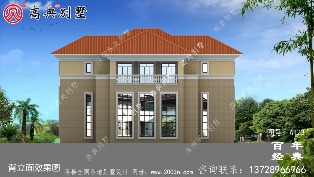 漂亮的三層別墅全套施工圖紙_三層別墅設計圖紙