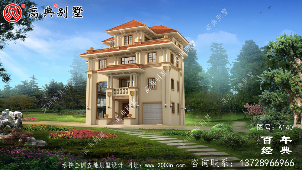 四層帶陽臺(tái)車庫鄉(xiāng)村別墅設(shè)計(jì)圖紙_四層別墅設(shè)計(jì)圖紙 四層帶陽臺(tái)車庫鄉(xiāng)村別墅設(shè)計(jì)圖紙_四層別墅設(shè)計(jì)圖紙