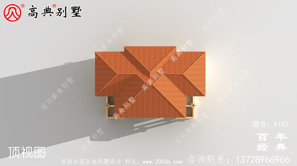三層雙拼帶陽臺農村別墅設計圖紙_農村自建設計圖紙