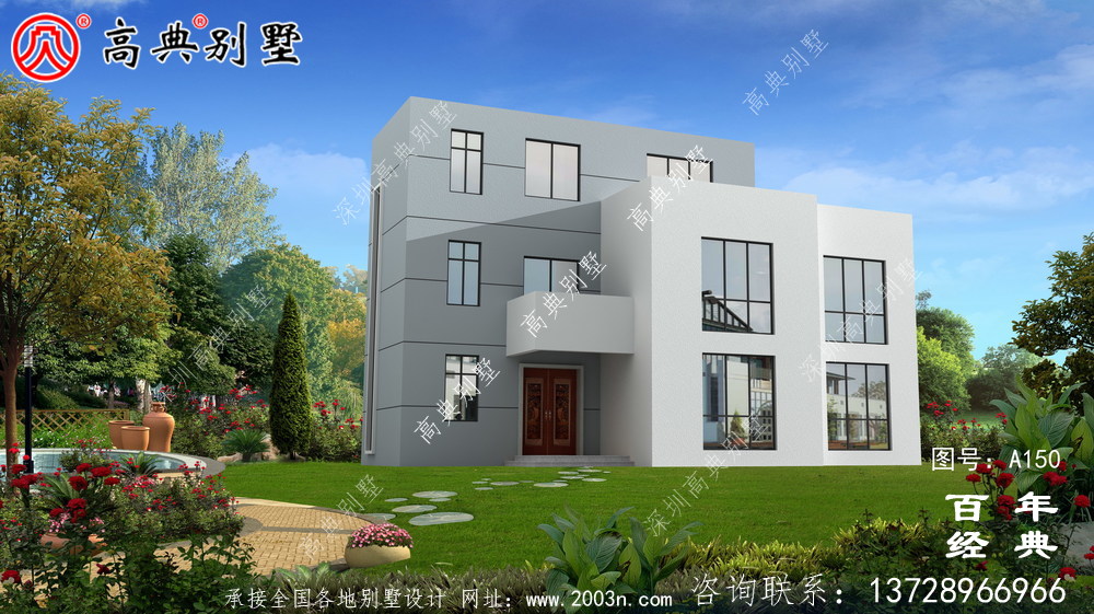 好用的兩層平屋頂別墅室內設計整套工程圖紙 房屋設計圖