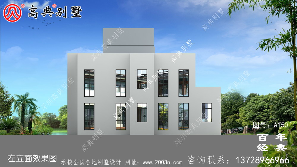 好用的兩層平屋頂別墅室內設計整套工程圖紙 房屋設計圖