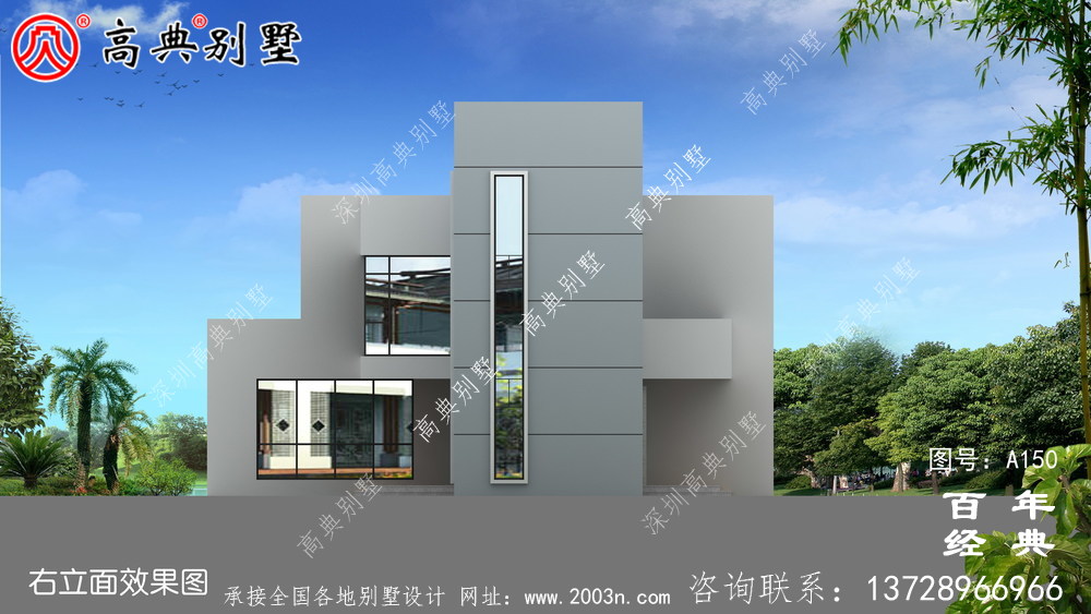 好用的兩層平屋頂別墅室內設計整套工程圖紙 房屋設計圖