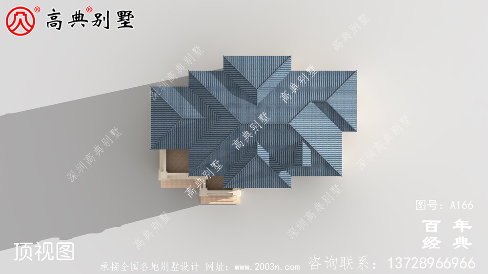 三層帶露臺車庫農村小別墅設計圖_經濟型別墅,農村房屋設計圖