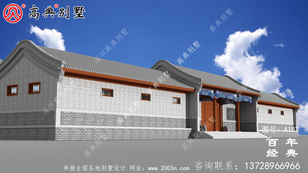 兩層四合院別墅設(shè)計(jì)施工圖及效果圖_兩層別墅設(shè)計(jì)圖紙