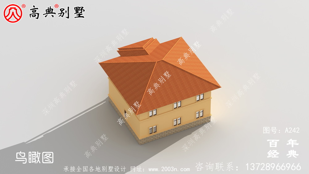 新農村實用二層小別墅設計圖紙_農村房屋設計圖紙