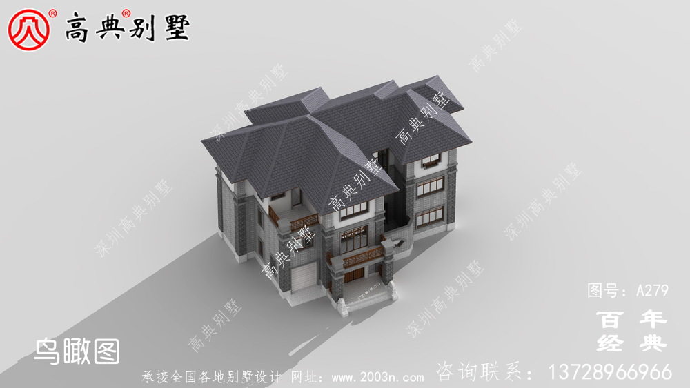 農(nóng)村三層帶車庫(kù)自建房設(shè)計(jì)施工圖紙_農(nóng)村房屋設(shè)計(jì)圖