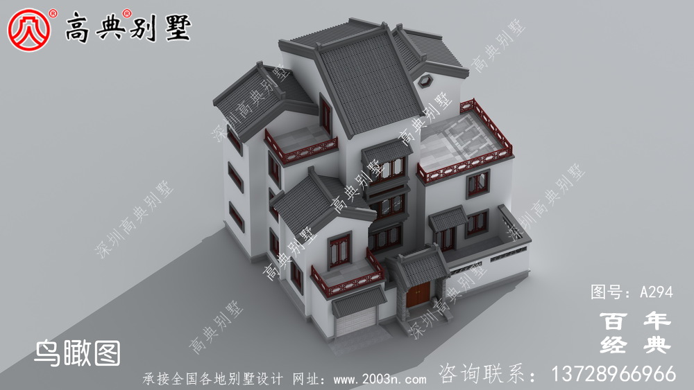 美麗的三層別墅圖紙效果圖施工圖_ 三層別墅設(shè)計(jì)圖紙
