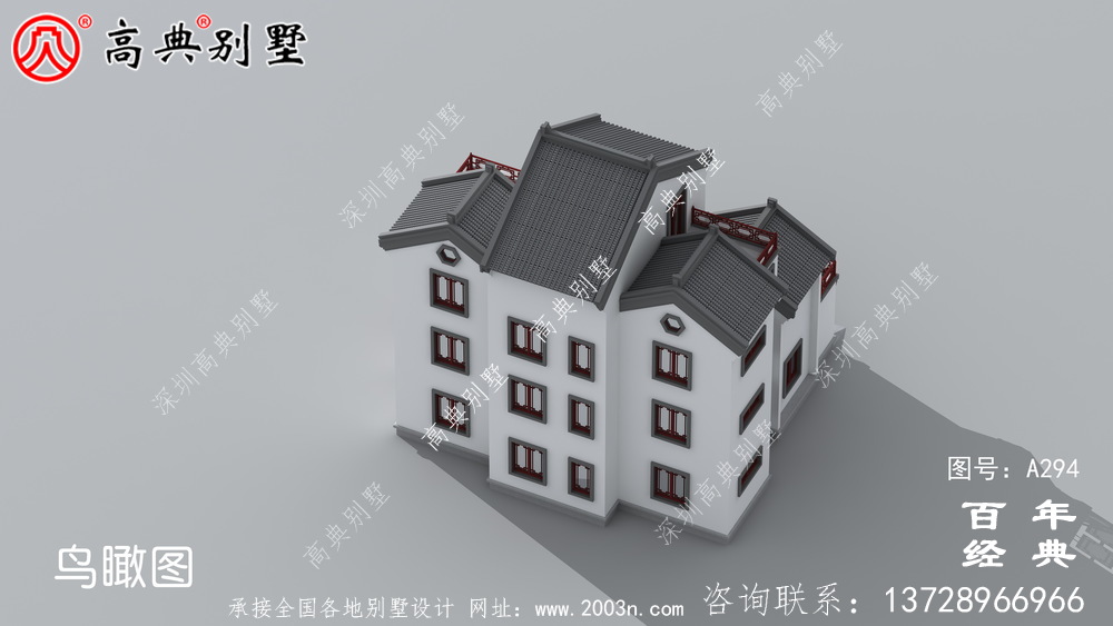 美麗的三層別墅圖紙效果圖施工圖_ 三層別墅設(shè)計(jì)圖紙