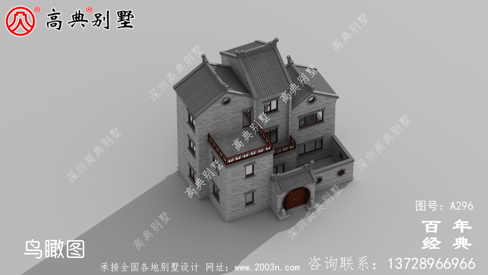 新農(nóng)村建設(shè)三層帶陽(yáng)臺(tái)自建別墅工程圖紙_別墅設(shè)計(jì)圖紙,三層帶陽(yáng)臺(tái)獨(dú)棟別墅
