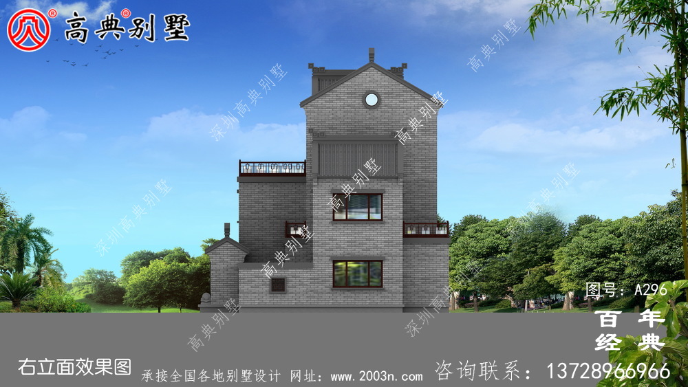 新農(nóng)村建設(shè)三層帶陽(yáng)臺(tái)自建別墅工程圖紙_別墅設(shè)計(jì)圖紙,三層帶陽(yáng)臺(tái)獨(dú)棟別墅