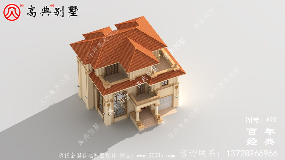好看的鄉(xiāng)村三層小別墅設(shè)計(jì)圖紙及設(shè)計(jì)效果圖 農(nóng)村自建別墅設(shè)計(jì)圖