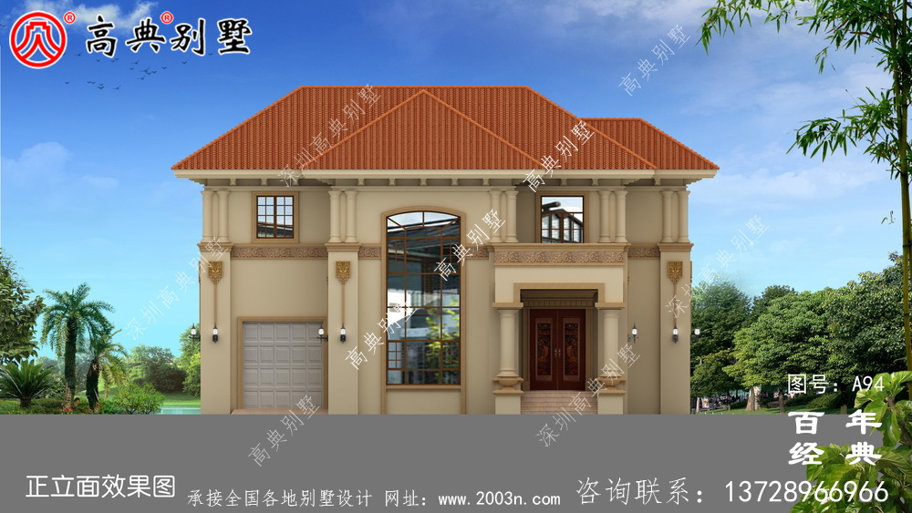 新農村二層自建房別墅設計圖紙 農村別墅圖紙