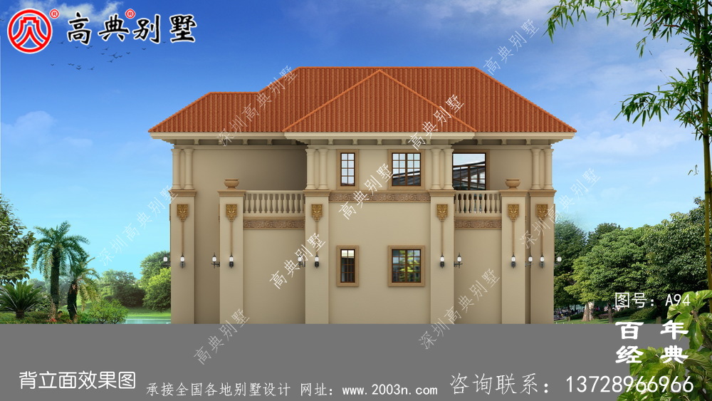 新農村二層自建房別墅設計圖紙 農村別墅圖紙