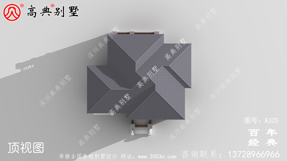 新農村建設帶車庫二層小別墅設計圖紙_別墅設計圖紙,農村房屋設計圖