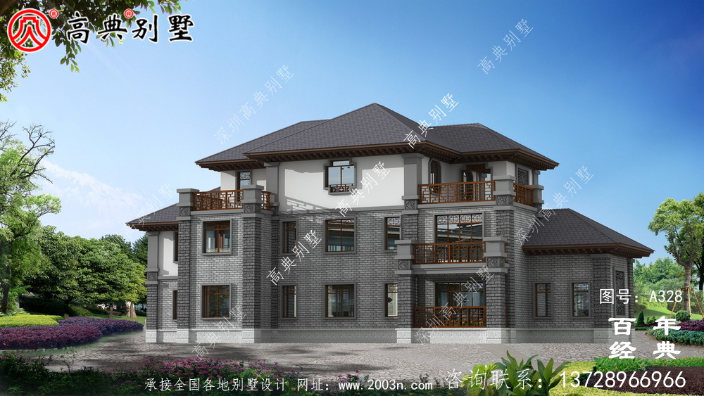 經(jīng)典三層帶車庫自建房設(shè)計(jì)圖紙_別墅設(shè)計(jì)圖紙,農(nóng)村房屋設(shè)計(jì)圖