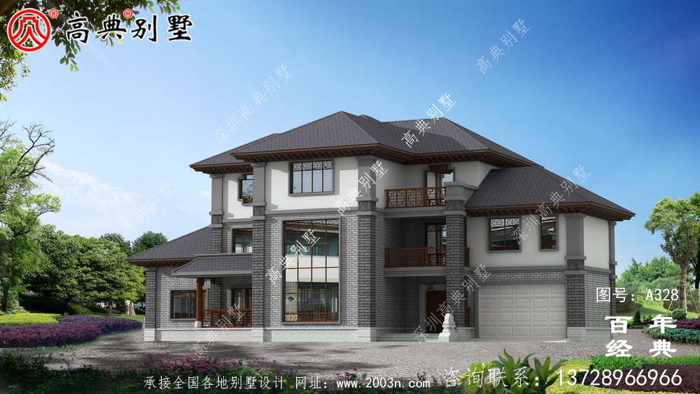 經(jīng)典三層帶車庫自建房設(shè)計(jì)圖紙_別墅設(shè)計(jì)圖紙,農(nóng)村房屋設(shè)計(jì)圖