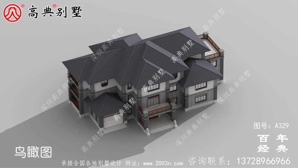 鄉(xiāng)村三層帶露臺建造房屋設(shè)計圖_別墅施工圖,農(nóng)村房屋設(shè)計圖