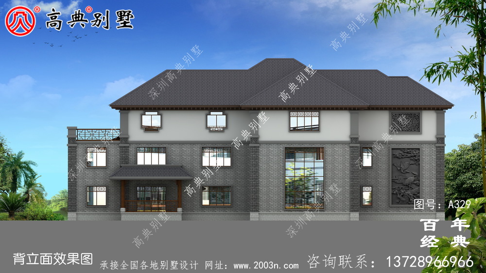 鄉(xiāng)村三層帶露臺建造房屋設(shè)計圖_別墅施工圖,農(nóng)村房屋設(shè)計圖