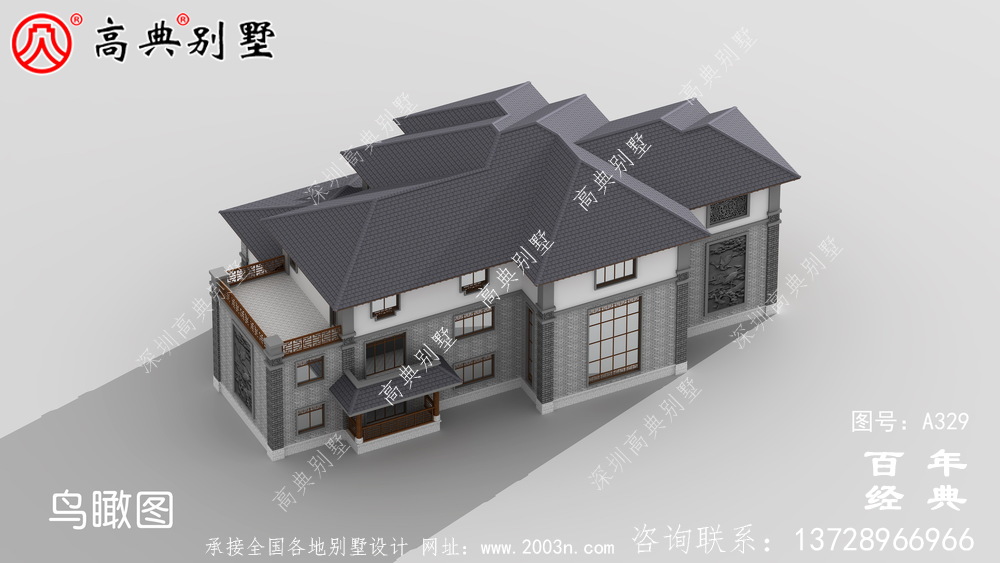 鄉(xiāng)村三層帶露臺建造房屋設(shè)計圖_別墅施工圖,農(nóng)村房屋設(shè)計圖
