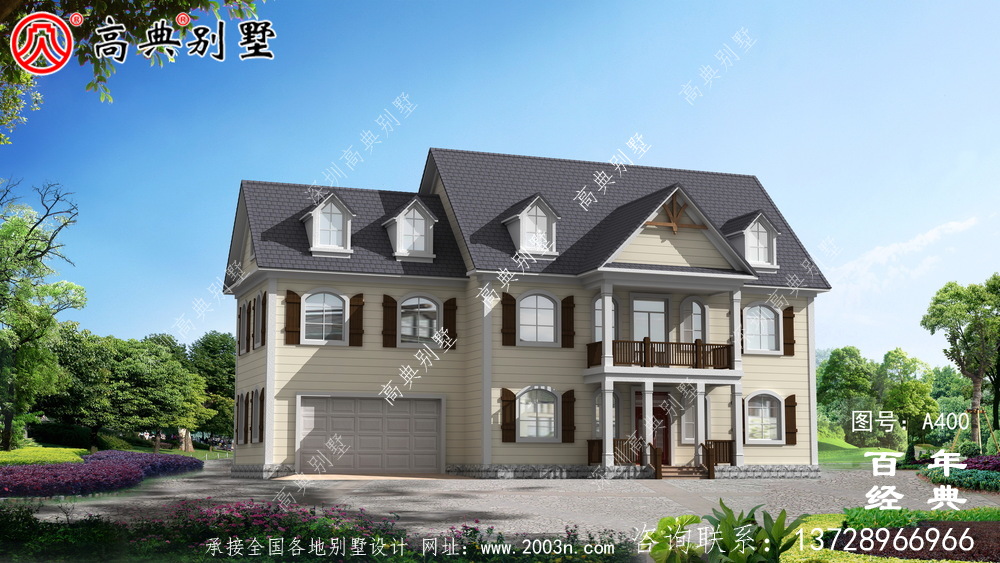 新農村兩層帶車庫別墅設計圖附效果圖別墅設計圖和農村住宅設計圖。 新農村兩層帶車庫別墅設計圖附效果圖別墅設計圖和農村住宅設計圖。