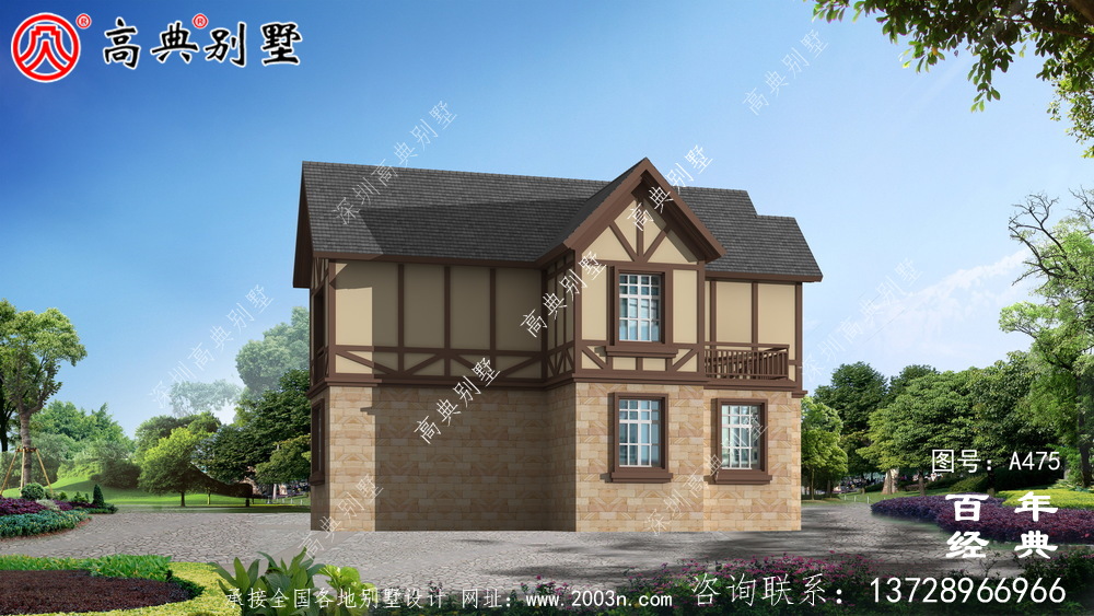 漂亮的兩層別墅設計圖紙_別墅設計圖紙,農村房屋設計圖,農村自建房設計