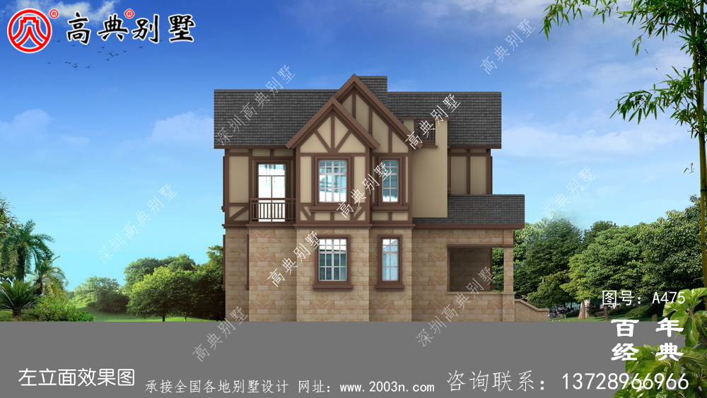 漂亮的兩層別墅設計圖紙_別墅設計圖紙,農村房屋設計圖,農村自建房設計