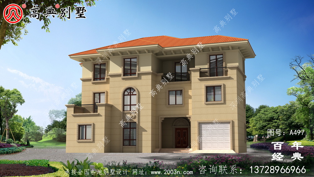 三層帶露臺農村住宅圖紙_別墅設計圖紙,新農村別墅,農村自建房設計 三層帶露臺農村住宅圖紙_別墅設計圖紙,新農村別墅,農村自建房設計