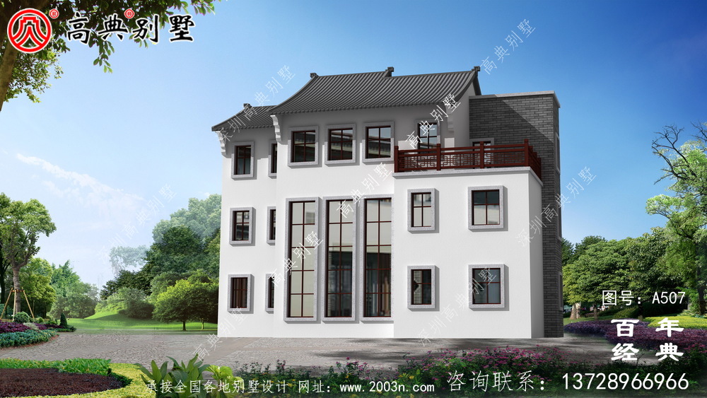 三層帶車庫農村房屋設計圖_別墅設計圖紙,農村房屋設計圖,農村自建房設計