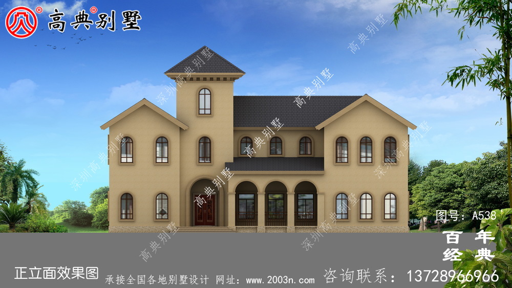 豪華漂亮的別墅設計圖紙全套_別墅設計圖紙,新農村別墅,農村自建房設計