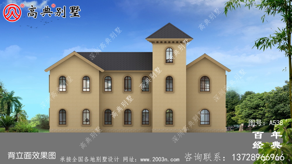 豪華漂亮的別墅設計圖紙全套_別墅設計圖紙,新農村別墅,農村自建房設計