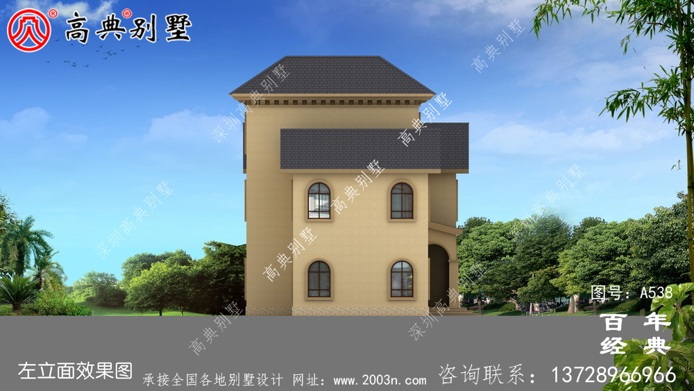 豪華漂亮的別墅設計圖紙全套_別墅設計圖紙,新農村別墅,農村自建房設計