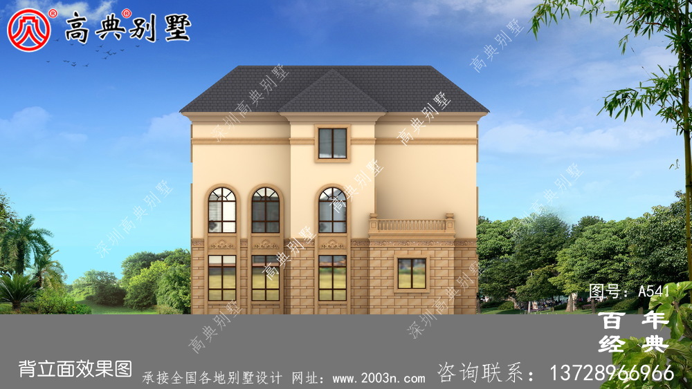 三層帶車庫(kù)新農(nóng)村住宅設(shè)計(jì)圖紙_別墅設(shè)計(jì)圖紙,新農(nóng)村別墅施工圖