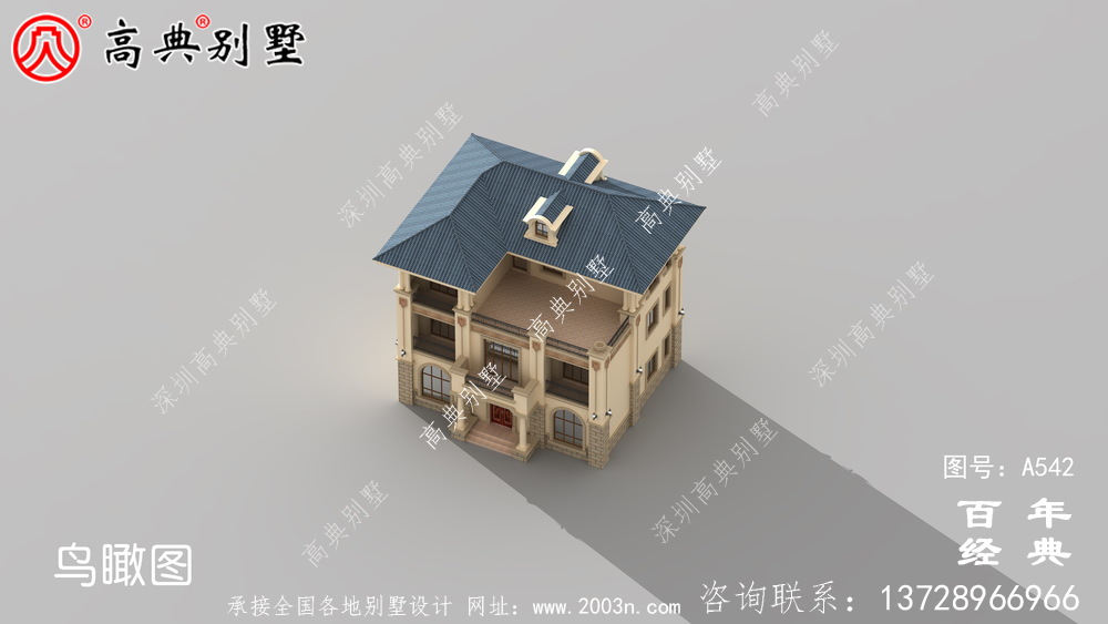 美麗的三層別墅圖紙_別墅設(shè)計(jì)圖紙,新農(nóng)村別墅,農(nóng)村自建設(shè)計(jì)