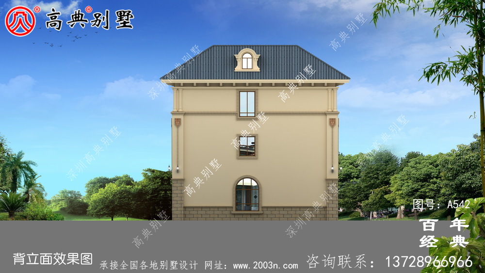 美麗的三層別墅圖紙_別墅設(shè)計(jì)圖紙,新農(nóng)村別墅,農(nóng)村自建設(shè)計(jì)