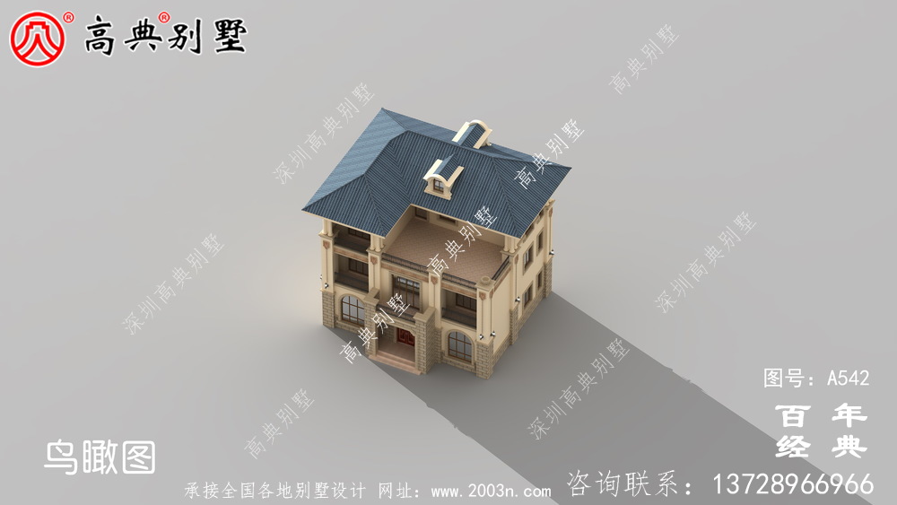 美麗的三層別墅圖紙_別墅設(shè)計(jì)圖紙,新農(nóng)村別墅,農(nóng)村自建設(shè)計(jì)