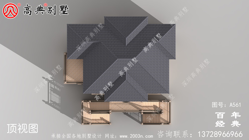 三層別墅效果圖及施工圖紙_別墅設計圖紙,新農村別墅,農村自建別墅設計方案