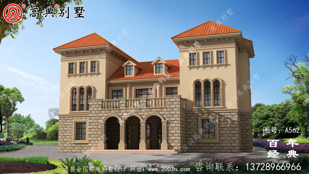 歐式三層新農村住宅設計圖紙_別墅設計圖紙,新農村別墅,農村自建房設計 歐式三層新農村住宅設計圖紙_別墅設計圖紙,新農村別墅,農村自建房設計