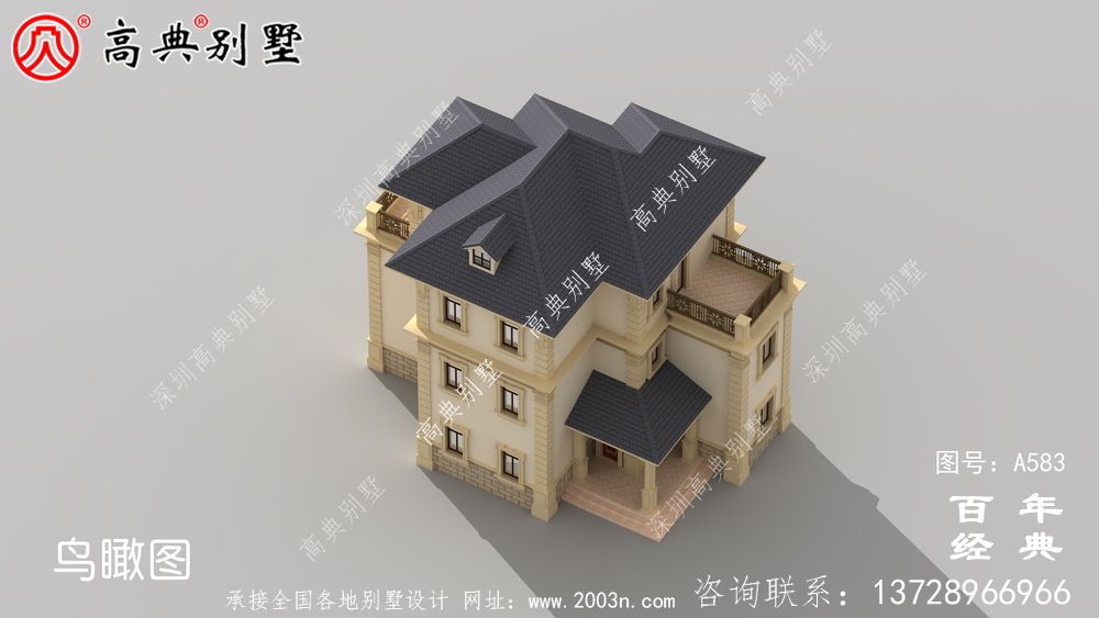 三層農(nóng)村現(xiàn)代別墅_別墅設(shè)計圖紙,新農(nóng)村別墅,農(nóng)村自建房設(shè)計