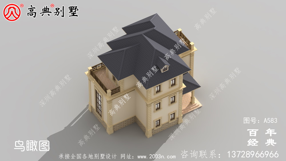三層農(nóng)村現(xiàn)代別墅_別墅設(shè)計圖紙,新農(nóng)村別墅,農(nóng)村自建房設(shè)計