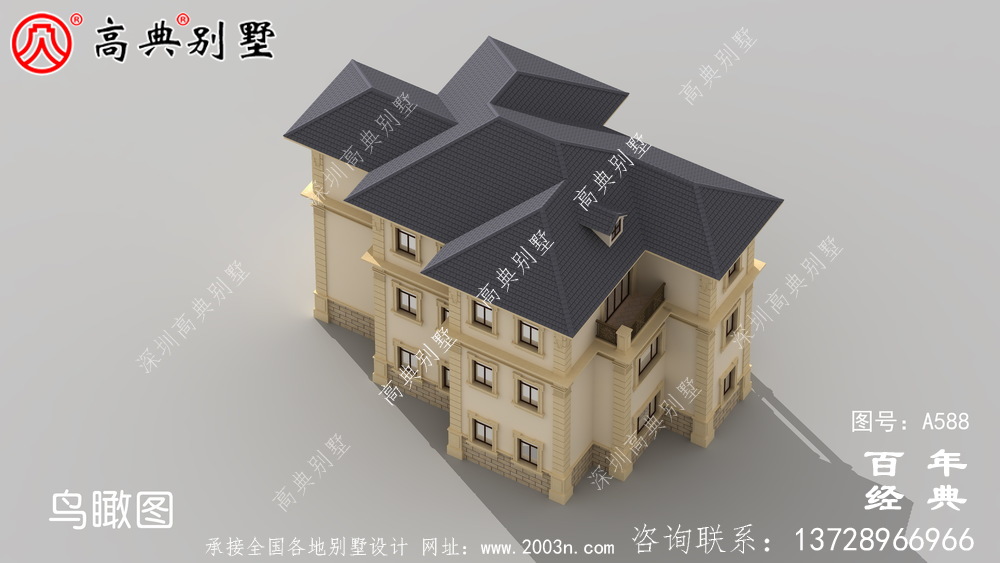 三層框架結構別墅設計圖紙_別墅設計圖紙,新農村別墅,農村自建設計