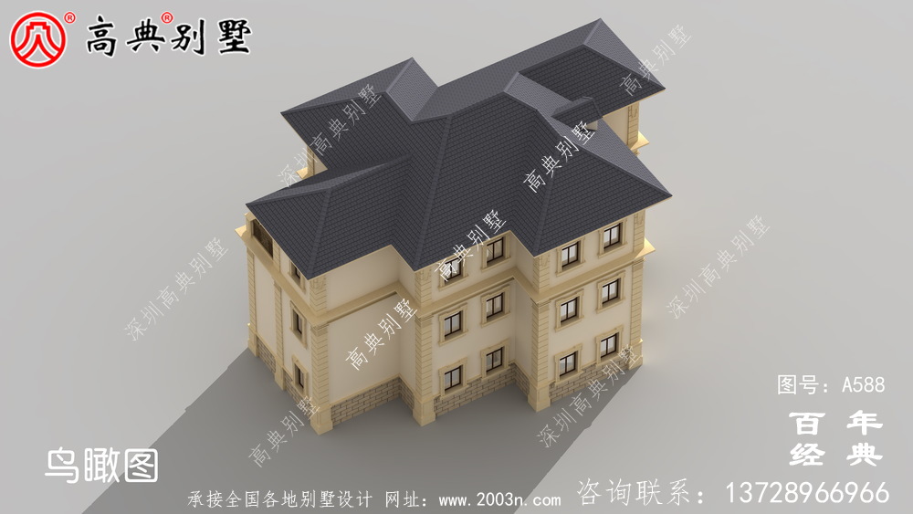 三層框架結構別墅設計圖紙_別墅設計圖紙,新農村別墅,農村自建設計