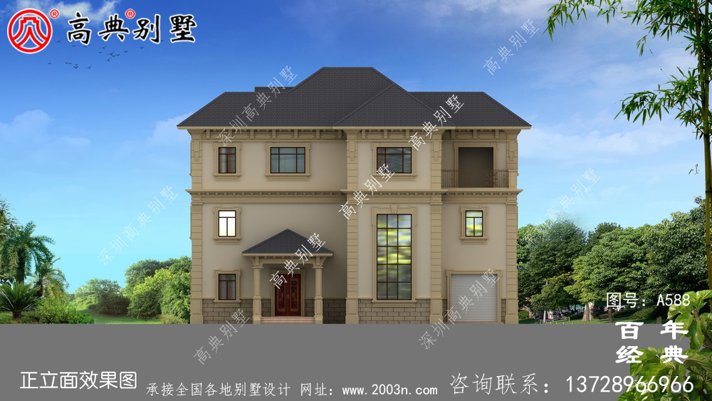 三層框架結構別墅設計圖紙_別墅設計圖紙,新農村別墅,農村自建設計