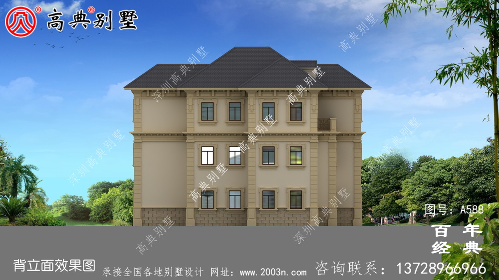三層框架結構別墅設計圖紙_別墅設計圖紙,新農村別墅,農村自建設計