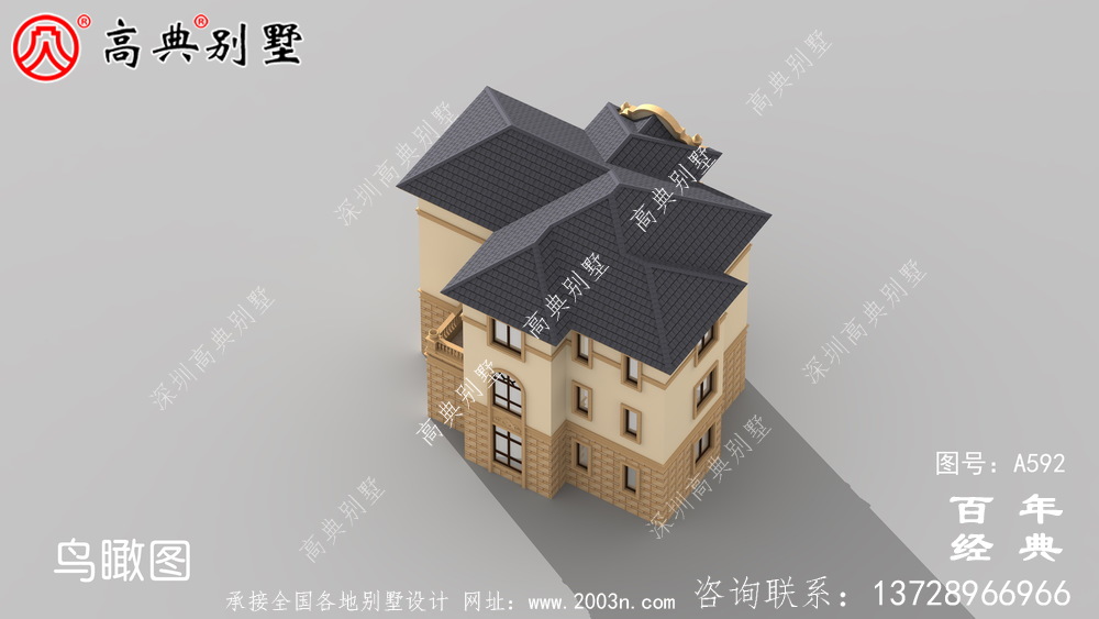 三層帶車(chē)庫(kù)別墅設(shè)計(jì)效果圖及施工圖_別墅設(shè)計(jì)圖紙,新農(nóng)村別墅,農(nóng)村自建房設(shè)計(jì)