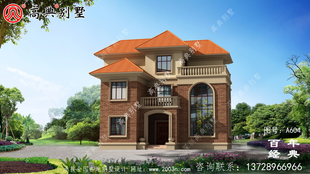 三層帶露臺小別墅施工圖_別墅設計圖紙,新農村別墅,農村自建房設計 三層帶露臺小別墅施工圖_別墅設計圖紙,新農村別墅,農村自建房設計